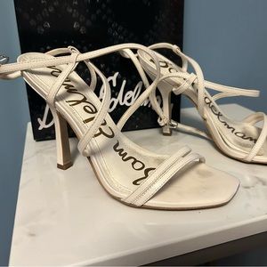 Sam Edelman Leanne white strapped sandals - size 7